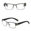 MELARIO Half-Rim Reading Glasses (1–3-Piece Value Set) (1 Piece, +1.0 Diopter, Gray) view 2
