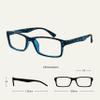 OPULIZE The Reading Glasses Company Blue Tortoiseshell Readers Value 2-Pack, Designer Style, Men and Women, RR92-3 +1.50 view 2