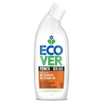Ecover Power Toilet Cleaner (750 ml), Plant-Based Formula