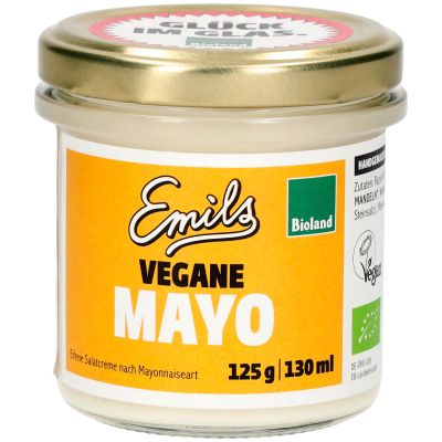 Emils Organic Vegan Mayonnaise, 130 ml