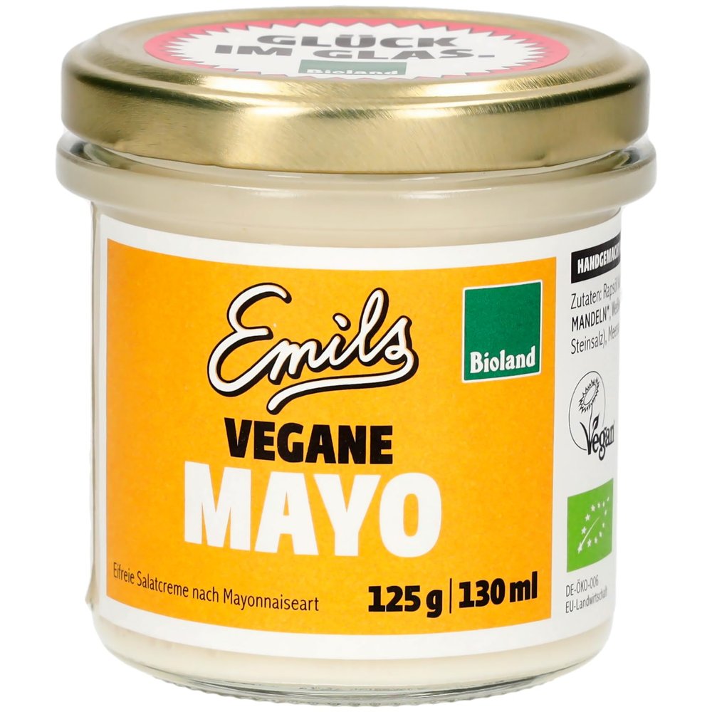 Emils Organic Vegan Mayonnaise, 130 ml