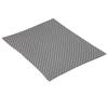 Cambrass 38976 Raschel Crib Bedspread, 80 x 100 cm, Doty Gray view 1