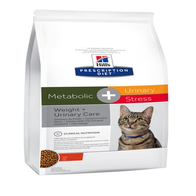 Hill's Diet Food for Cats, Metabolic Plus Urinary Stress, 4 kg
