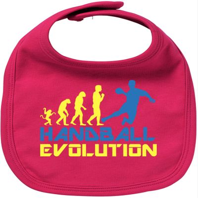 EZYshirt Handball Evolution Baby Bandana Bib