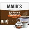Maud's Decaf Tall Dark & Handsome Dark Roast Coffee, 100 ct view 1