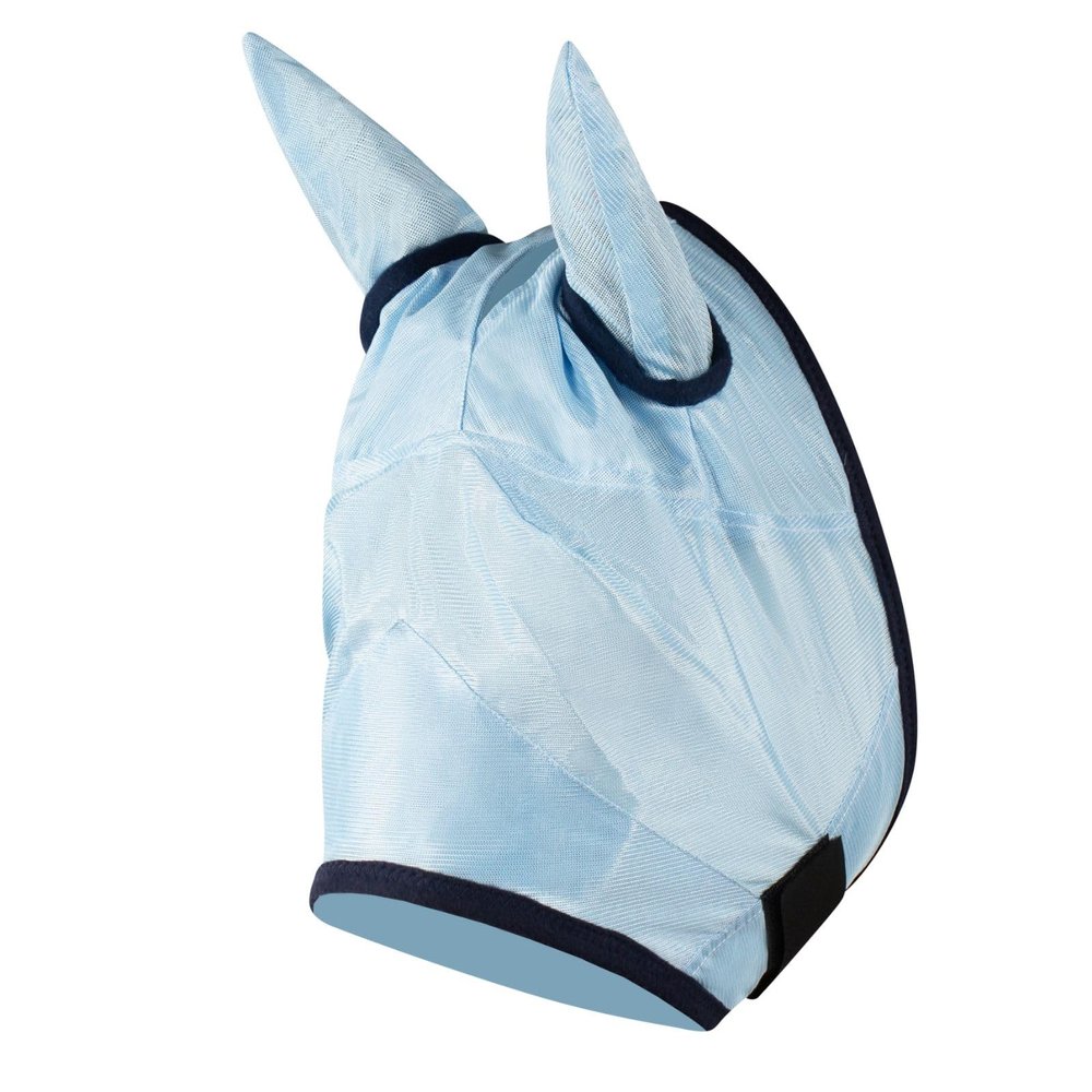 Horze Horse Fly Mask, Insect Protection for Horses, Blue, XL