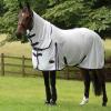 WeatherBeeta ComFiTec Essential Mesh Combo Neck Fly Sheet, White/Purple view 1