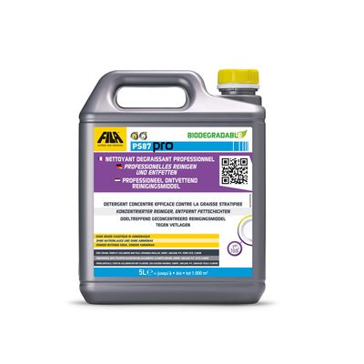 4x FILA PS87 PRO – Grease, Wax, Dirt & Epoxy Remover, 5 L