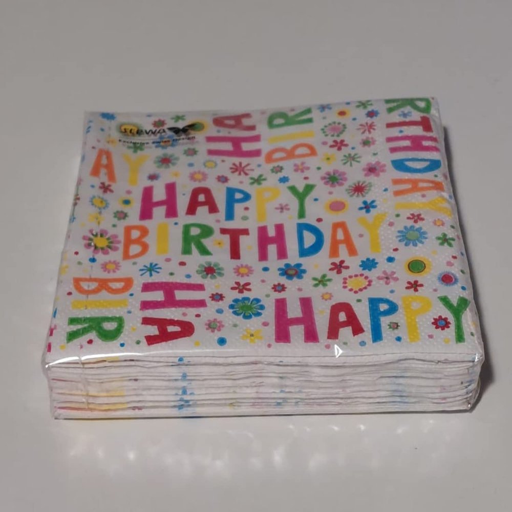 My Garden Napkins, 25 x 25 cm, FSC Mix, 20 ct., Light Green