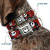 Buckle-Down DC-WDY035-WL DYAH Jack Expression5 Dog Collar, Large, 18–32 in view 2