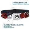 Buckle-Down DC-WDY035-WL DYAH Jack Expression5 Dog Collar, Large, 18–32 in view 4