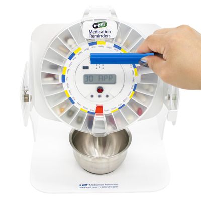 e-Pill MedTime Station Automatic Pill Dispenser with 6 Alarms
