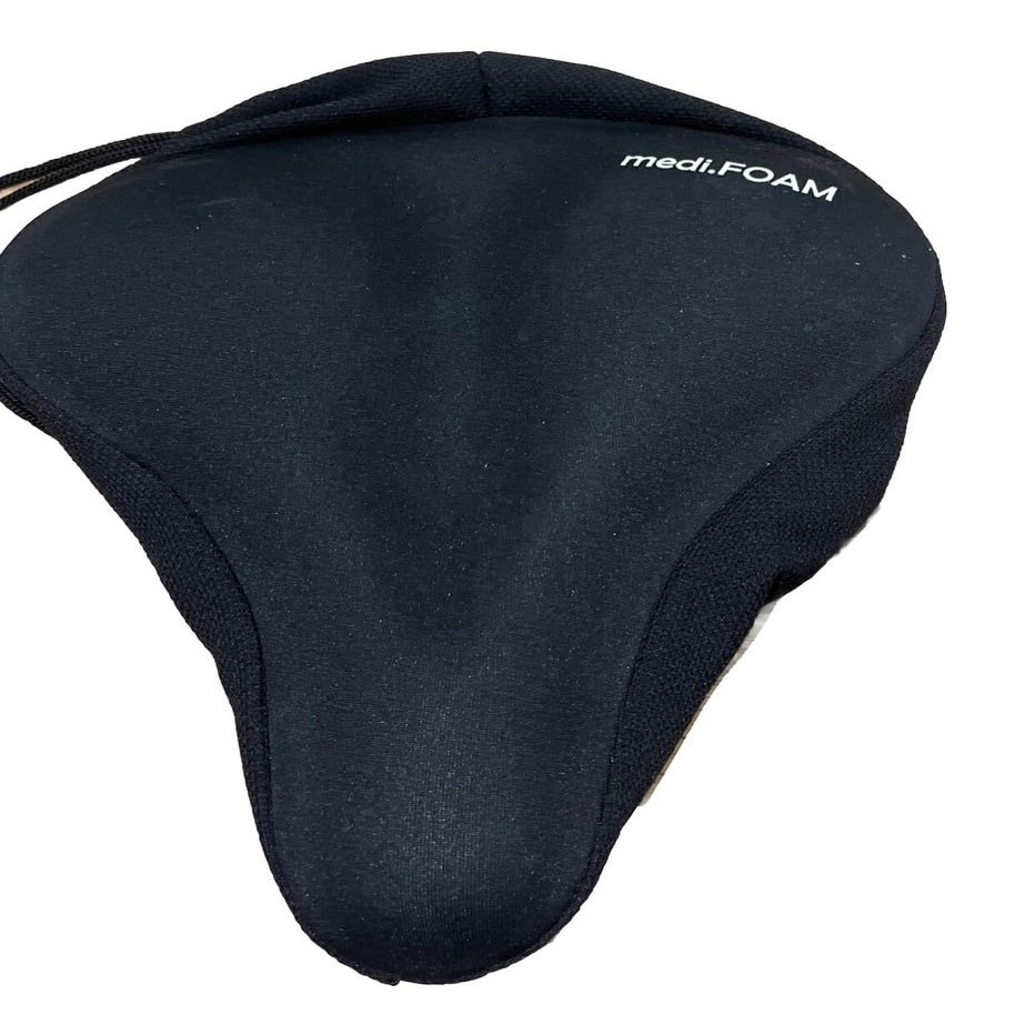 Fischer Adult Saddle Pad Memory Foam, Black, One Size, 85683