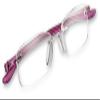 Rimless Reading Glasses [Eschenbach 2913125] for Women, Purple, Diopter: 2.5 view 2