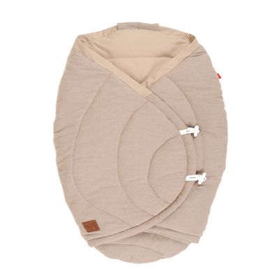 Kaiser 6536874 Carl Melange Summer Wrap Blanket, Beige, 0–12 Months