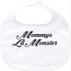 EZYshirt Mommy's Lil Monster Baby Bib Bandana view 1