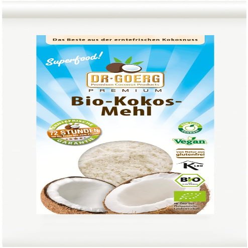 Organic Premium Coconut Flour 2 x 600 g