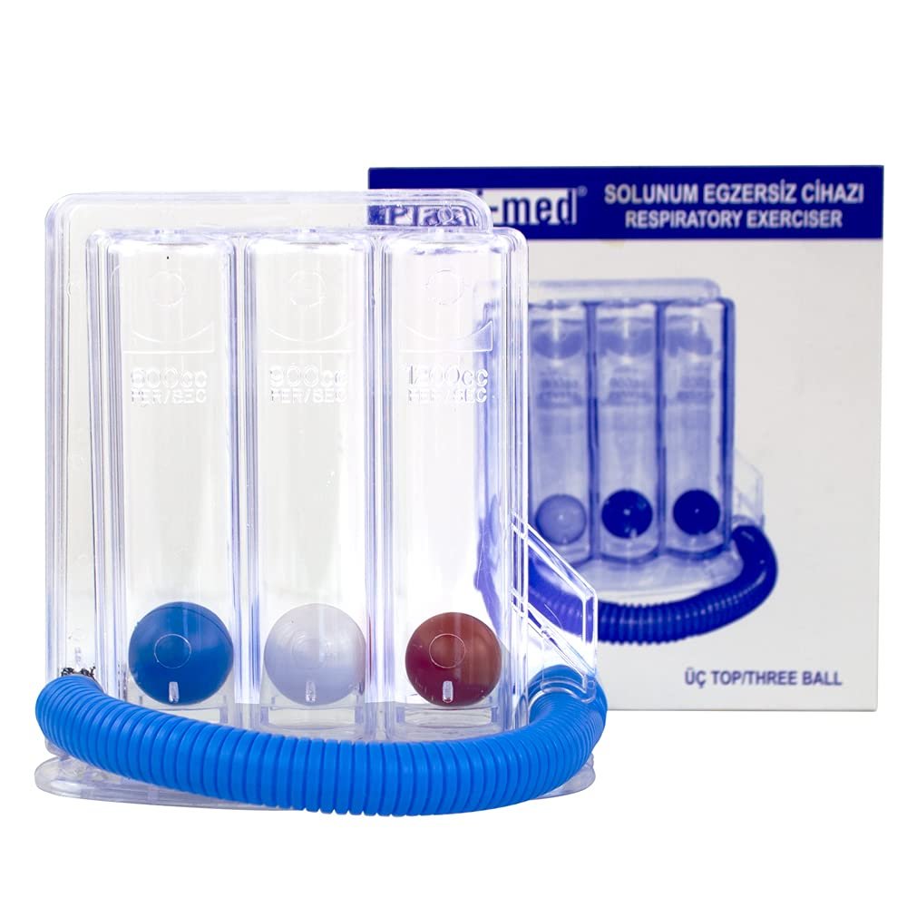 Mobiclinic Mobiresp Incentive Spirometer, Transparent