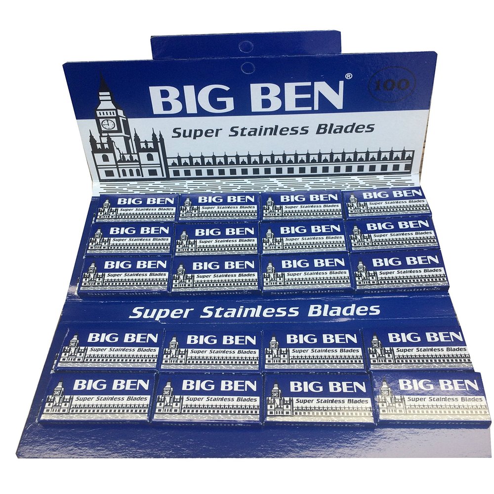 Lord 100 Big Ben Super Stainless Double-Edge Razor Blades