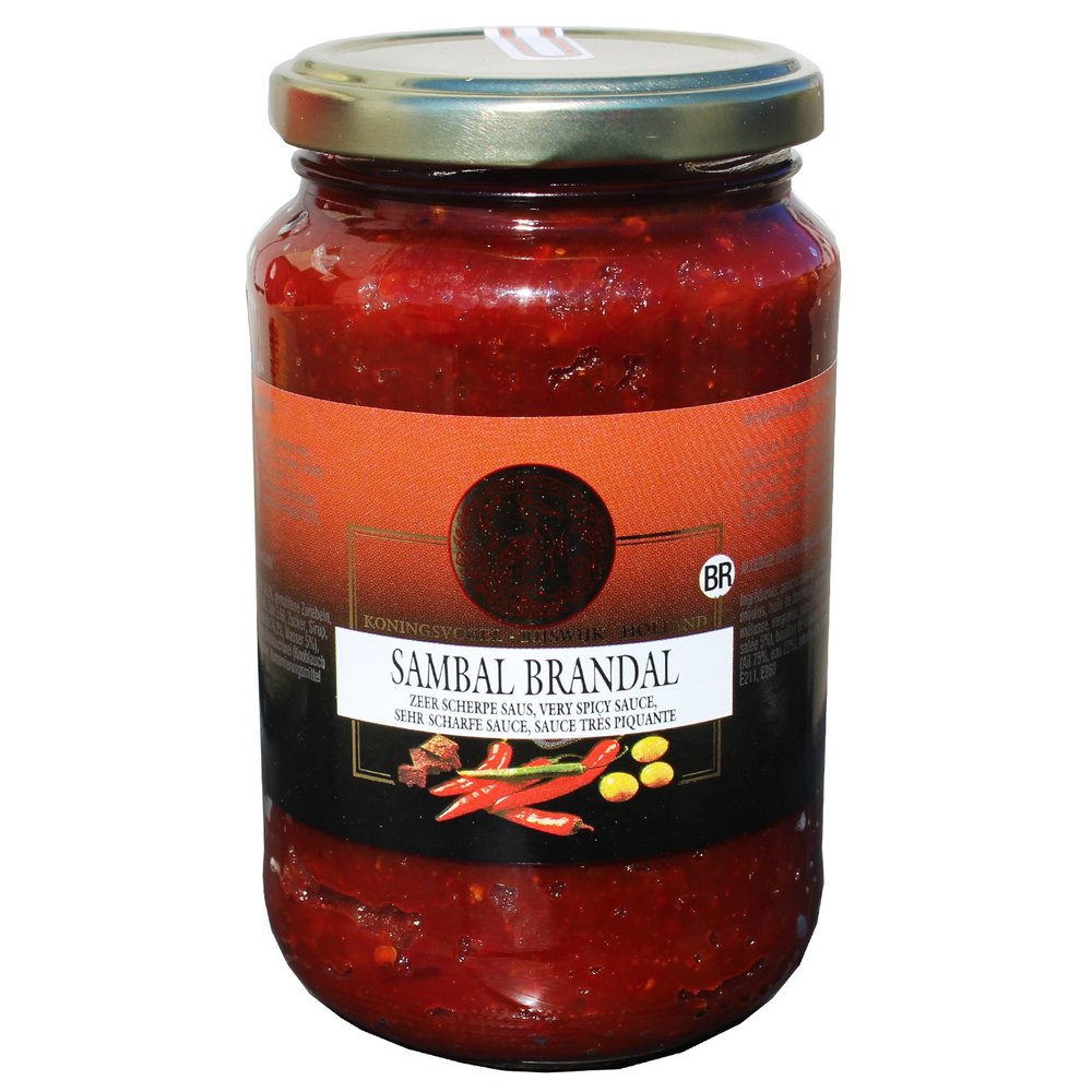 6 x 375 g Koningsvogel Sambal Brandal