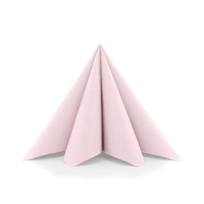 Sovie HORECA Airlaid Napkins, Light Pink, 40 x 40 cm, 1/4 Fold, 50 Count