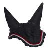 Rhinegold Red Fly Veil/Noise Muffler - XFull - Denim/Red, Draft/Warmblood Extra Large view 1