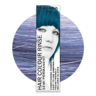 Stargazer Sea Blue Semi-Permanent Hair Dye, 1-Pack (1 x 70 ml)