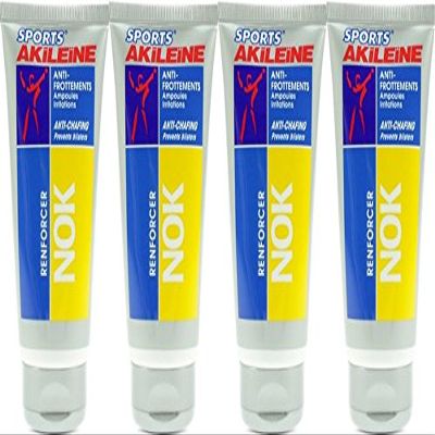 Akileine Sports NOK Anti-Friction Cream, 4-Pack