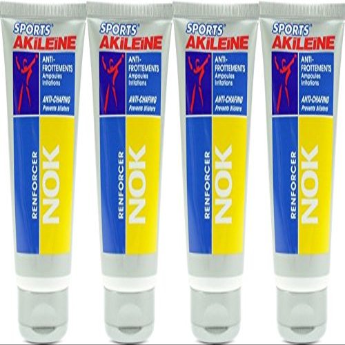Akileine Sports NOK Anti-Friction Cream, 4-Pack