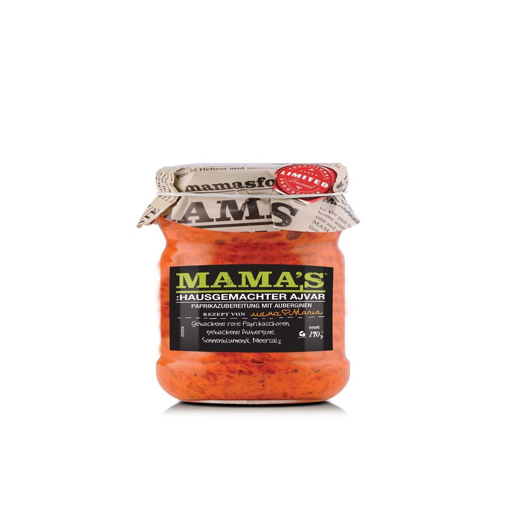 Mama's Food Home Style Mild Ajvar, 290 g