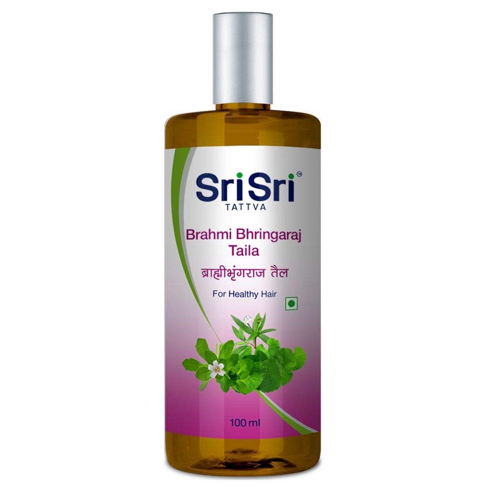 Sri Sri Ayurveda Brahmi Bringraj Thaila - 100 ml