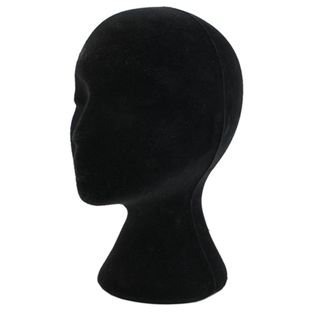 Gemini_mall Female Styrofoam Mannequin Head for Wigs, Hair, Glasses and Hats
