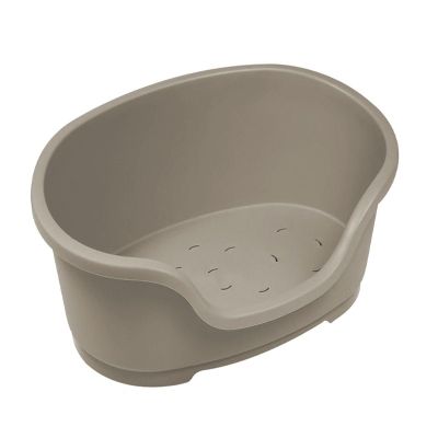 Karlie Domus Pet Basket, 60 x 47 x 22 cm, Warm Gray