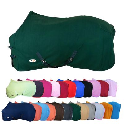 RL24 Basicline Cooler Blanket with Cross Surcingles, Dark Green, 165 cm