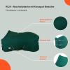 RL24 Basicline Cooler Blanket with Cross Surcingles, Dark Green, 165 cm view 2