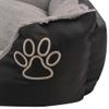 vidaXL Large Dog Bed with Cushion, Black view 2