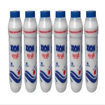 6 x 750 g Fine Greek Sea Salt Dispensers from Mesolongi + 10 ml Crete Olive Oil Sample