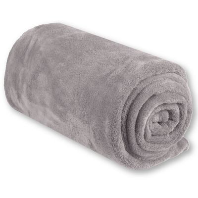 Bestgoodies Baby Blanket 70 x 100 cm, Light Gray, KO-TEX Standard 100 Class 1