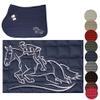 Eskadron Saddle Pad with Embroidered Jumping Horse view 1