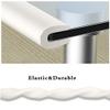 Vicloon Corner Guard, 2 x 2 m U-Shaped Self-Adhesive Foam Edge Protector, Beige view 3