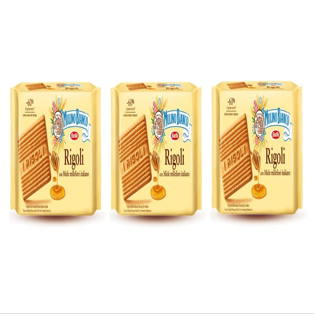 Mulino Bianco Rigoli 400 g, 3 pcs