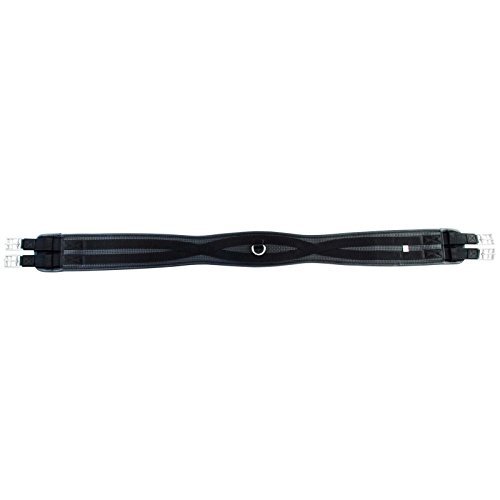 TdeT Anatomical Gel Girth - Black, 85 cm