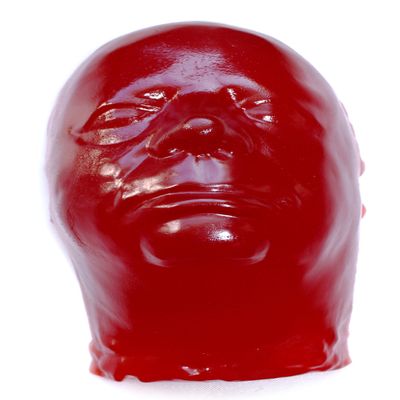 Male Face Gummy Candy, Red, Cherry Flavor, 2.5 kg