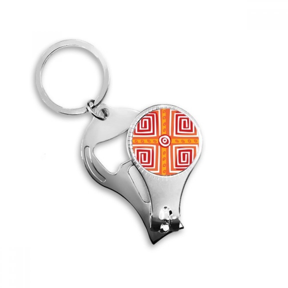 DIYthinker Keychain Nail Clipper Scissors Tool Kit Bottle Opener Gift