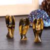 QGEM Natural Tiger's Eye Crystal Guardian Angel, 3.8 cm, Reiki Healing, 1.5 in view 4