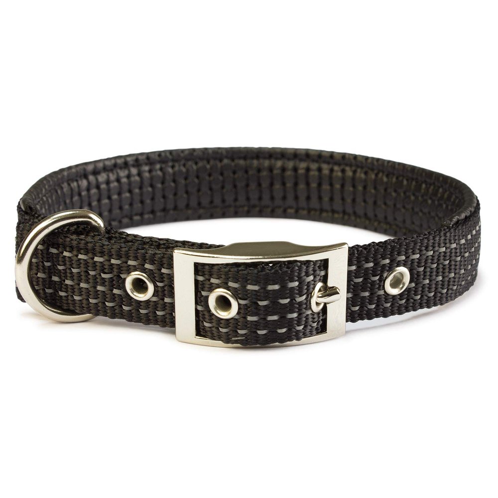 Arquivet Nylon Collar, Smooth, Black, 25 x 53 cm