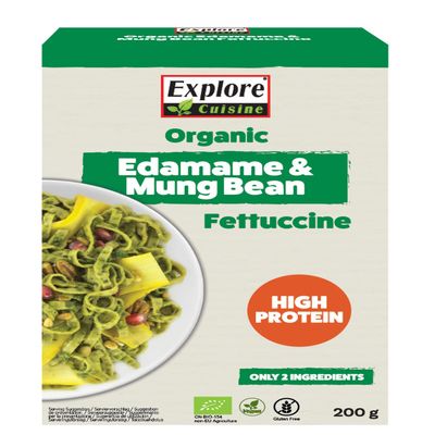 Explore Cuisine Organic Edamame & Mung Bean Fettuccine, 200 g