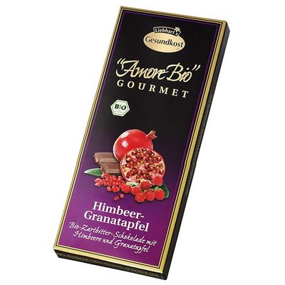 Organic Raspberry-Pomegranate Dark Chocolate (0.1 kg)