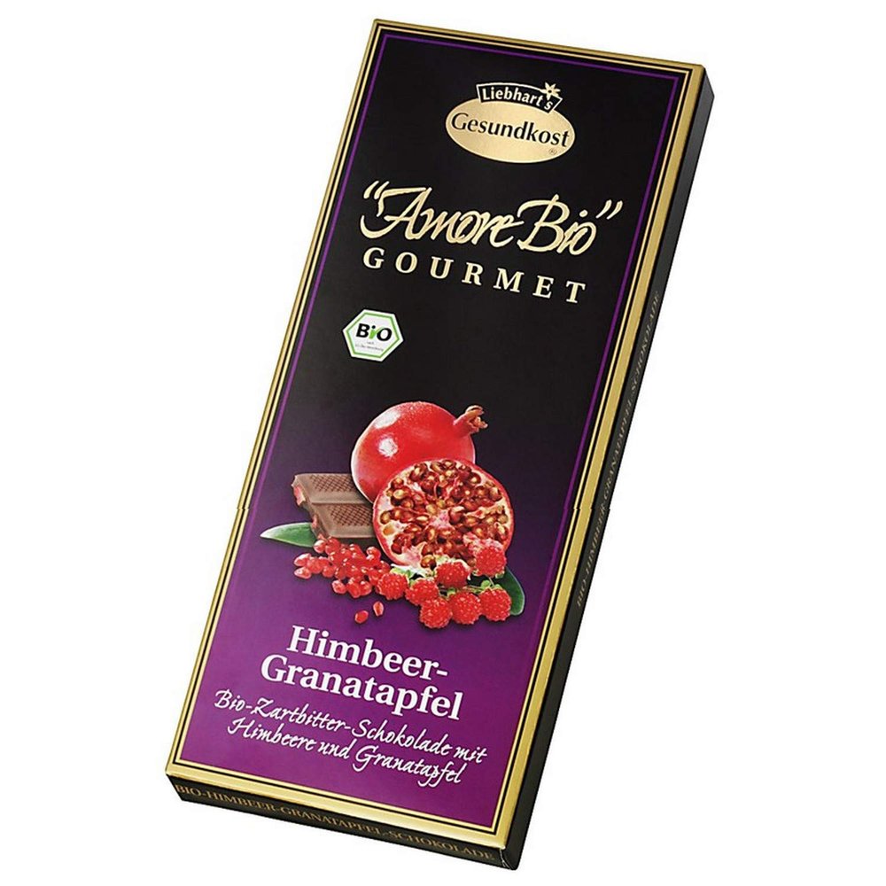 Organic Raspberry-Pomegranate Dark Chocolate (0.1 kg)