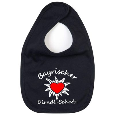 Ersatztracht.de Bavarian Dirndl Bib Protector (Black)